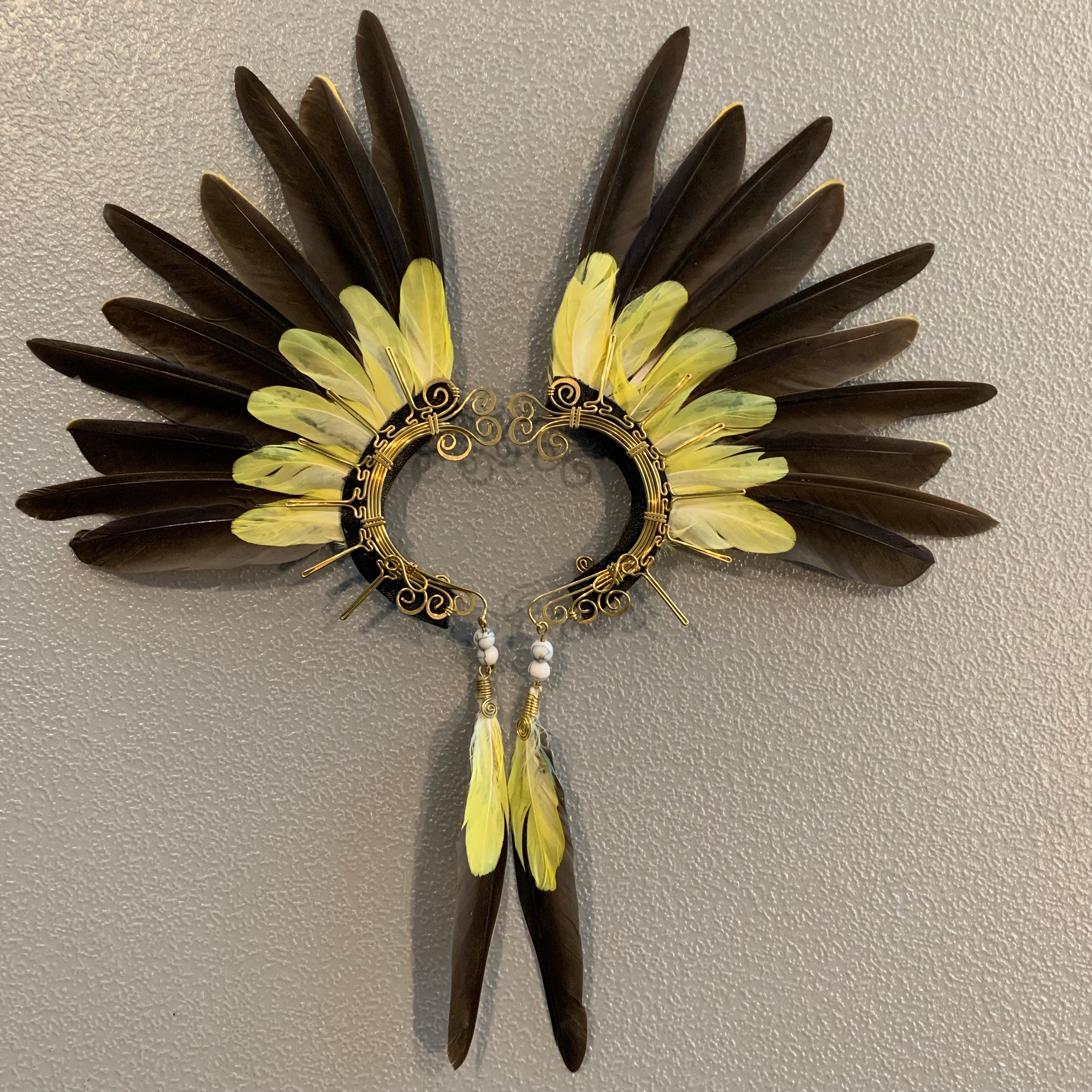 Feather wing Earrings 259