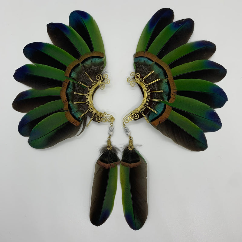 Feather wing Earrings 345