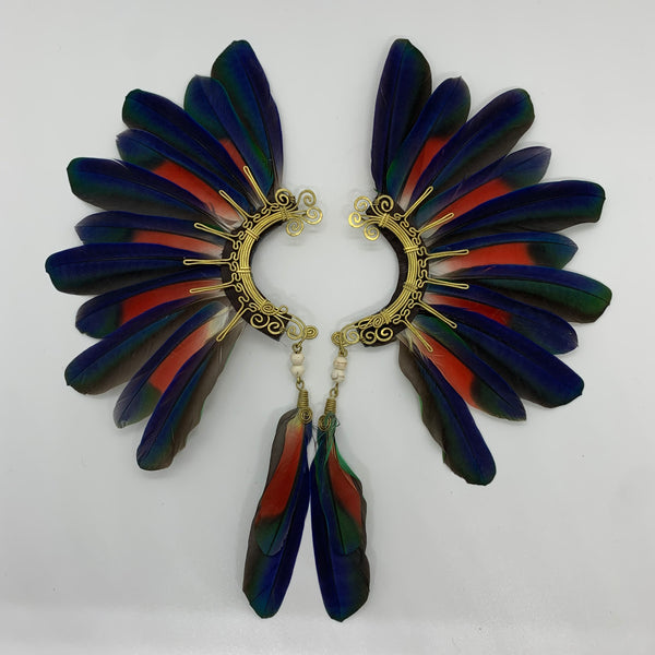 Feather wing Earrings 352