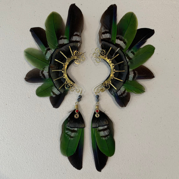 Feather wing Earrings 569