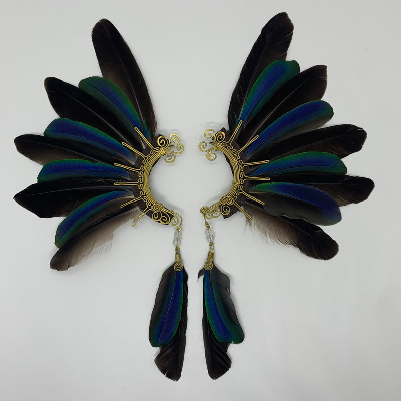 Feather wing Earrings 396