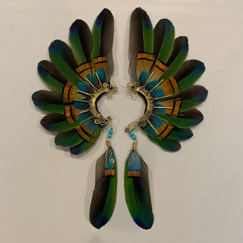 Feather wing Earrings 456