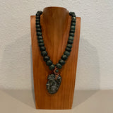 Necklace - Guatamala Jade Eagle Warrior 2