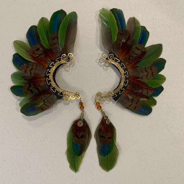 Feather wing Earrings 671