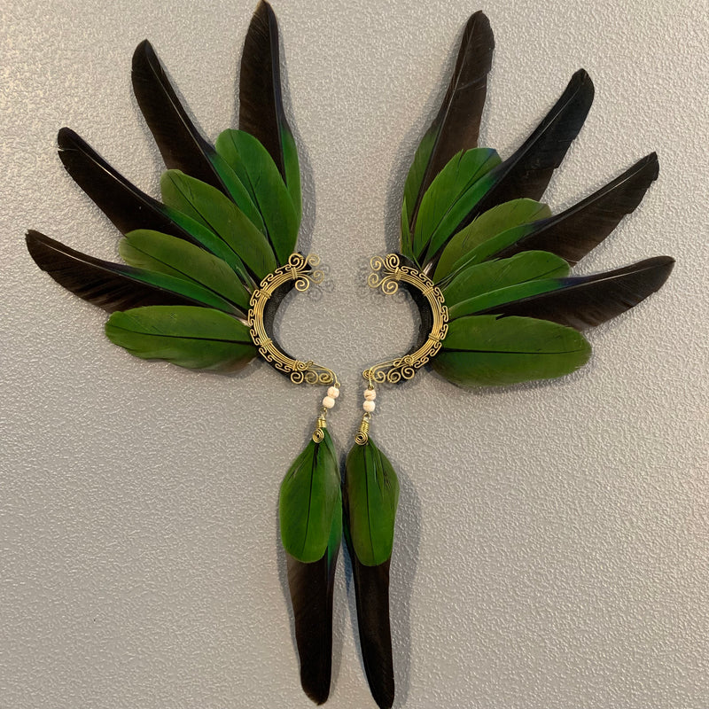 Feather wing Earrings 243