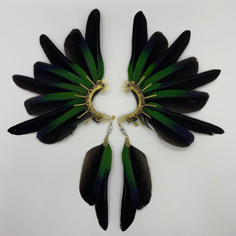 Feather wing Earrings 365