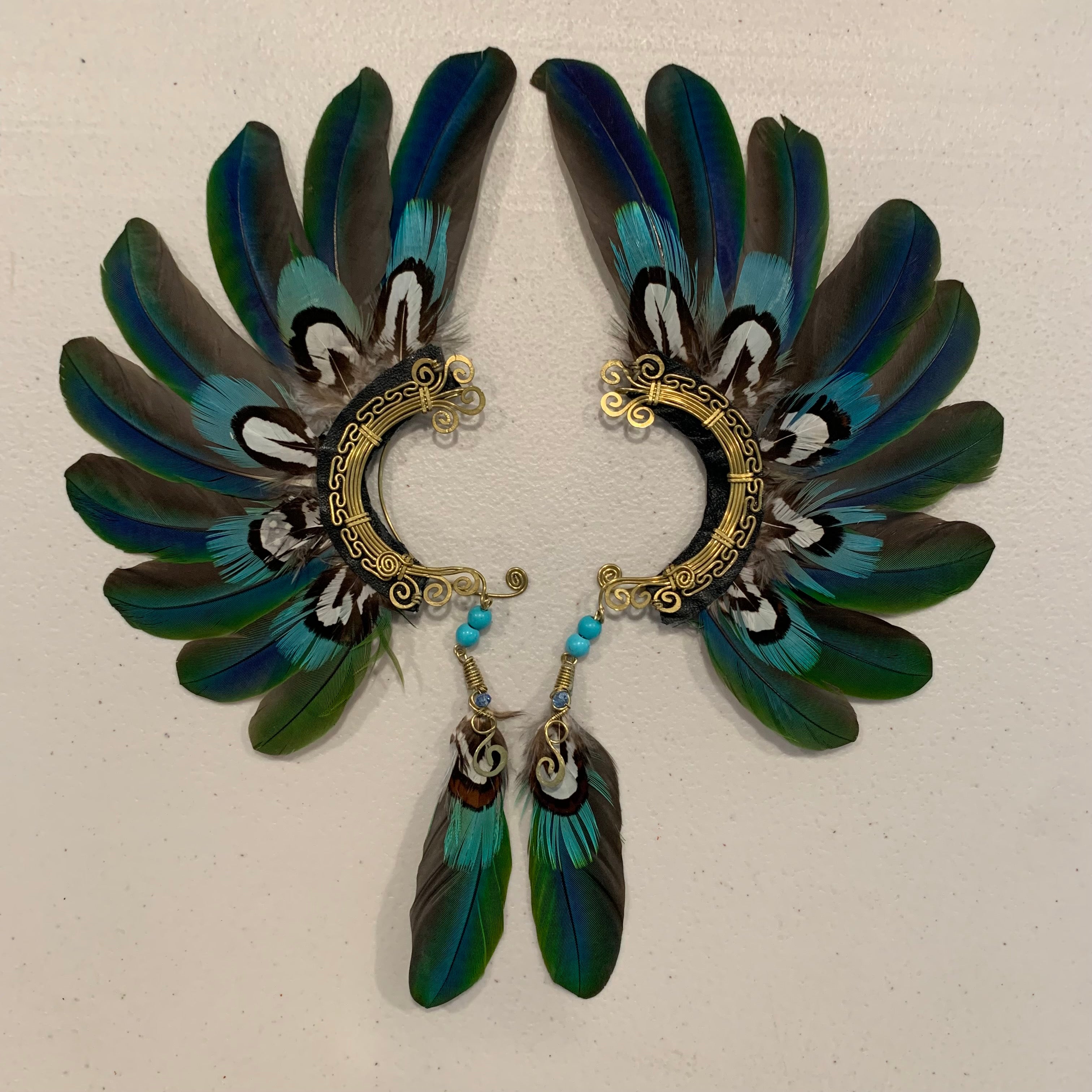 Feather wing Earrings 459