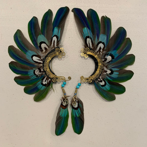 Feather wing Earrings 459