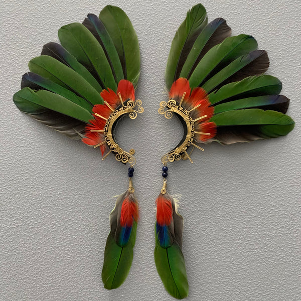 Feather wing Earrings 189