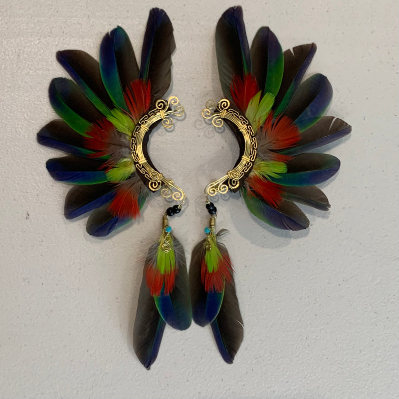 Feather wing Earrings 531