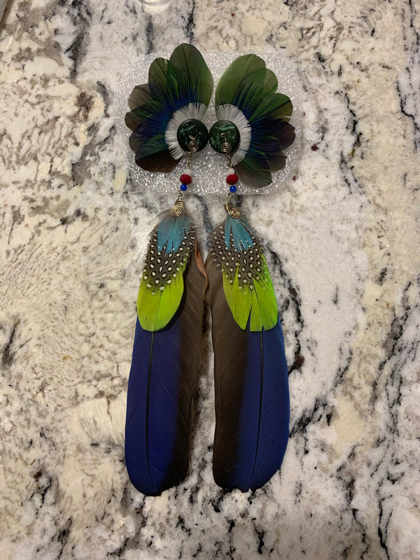 Feather wing Earrings 8