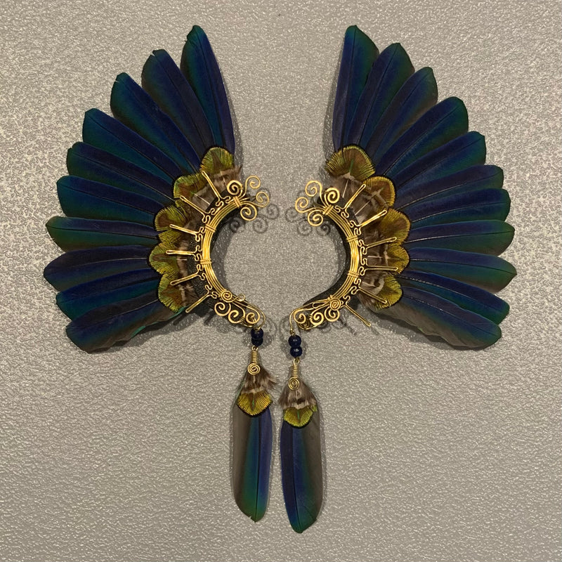 Feather wing Earrings 297
