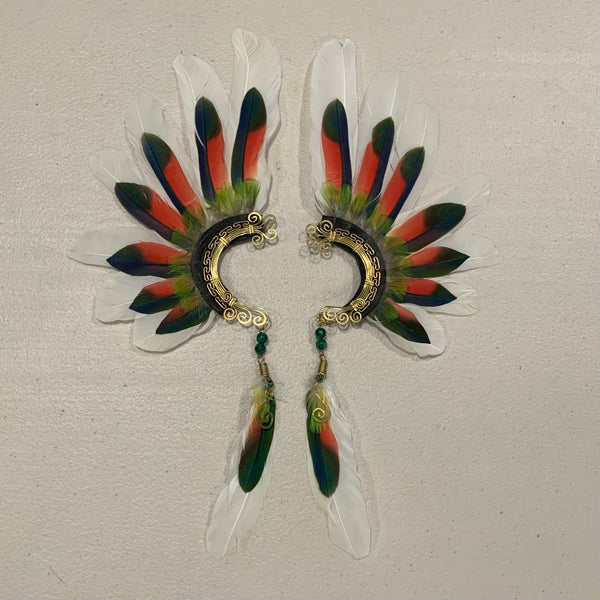 Feather wing Earrings 515