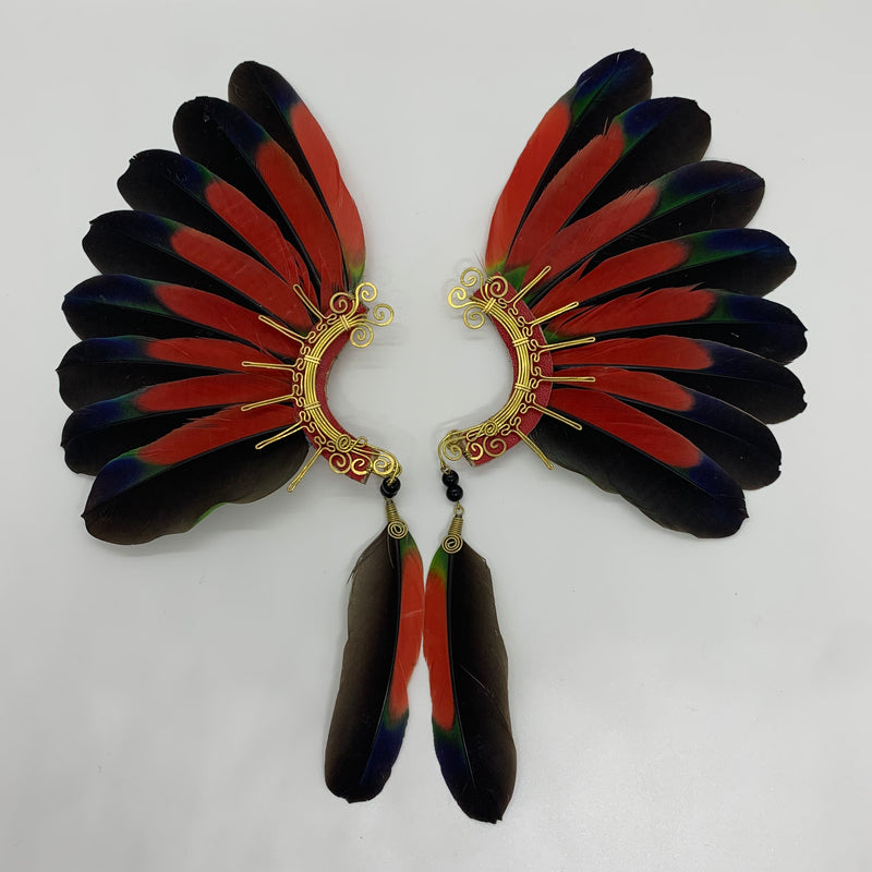 Feather wing Earrings 366