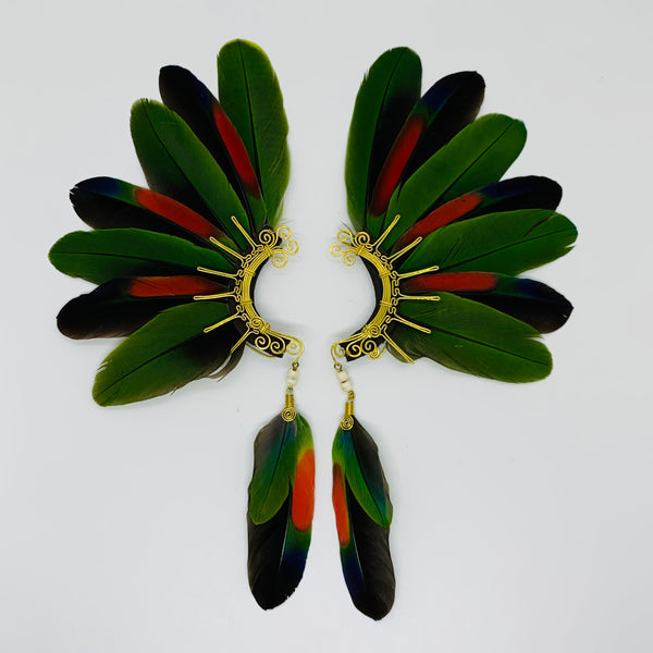 Feather wing Earrings 448