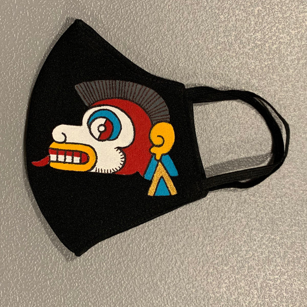 Face mask - hand painted Ozomatli | Monkey 2