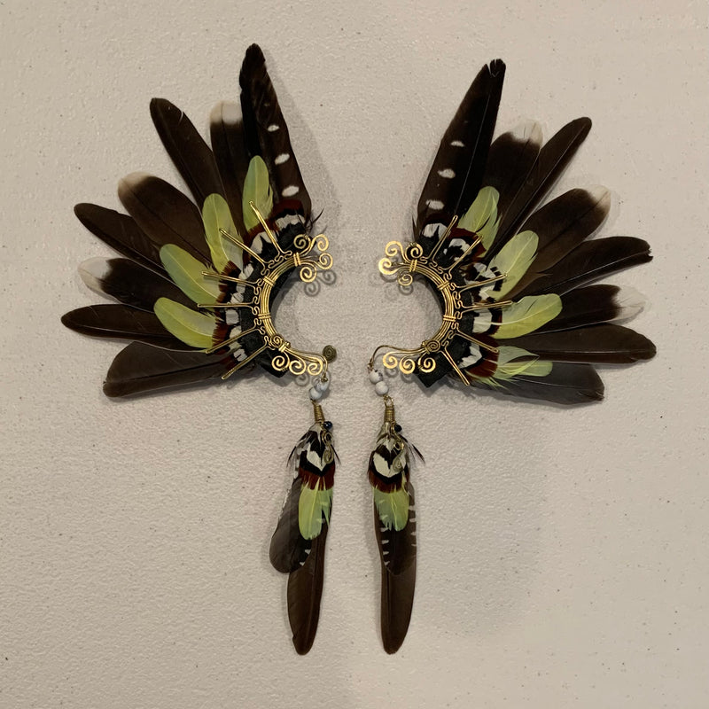 Feather wing Earrings 471