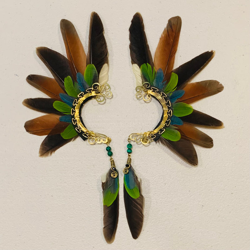 Feather wing Earrings 621