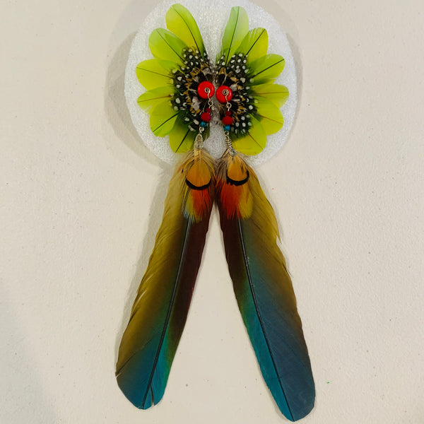 Feather wing Earrings 722