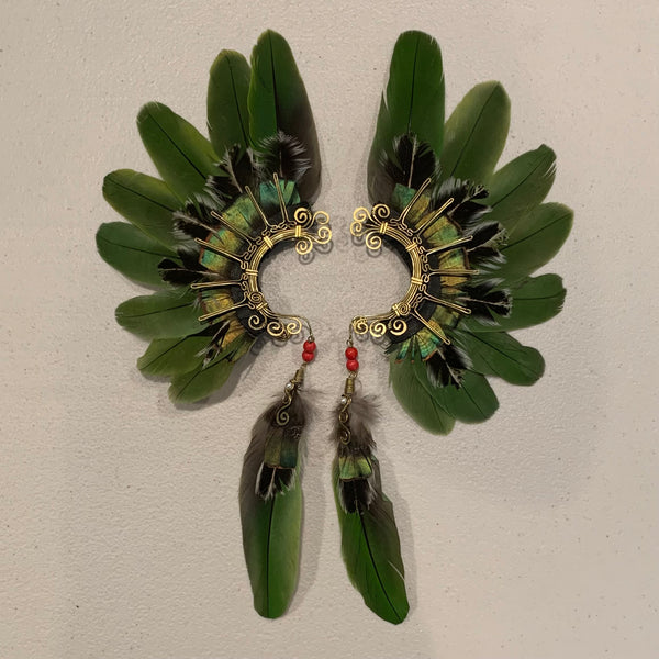 Feather wing Earrings 472