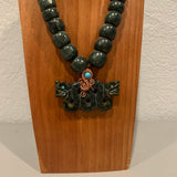 Necklace - Guatamala Jade Quetzalcoatl 16