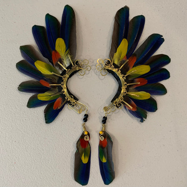 Feather wing Earrings 565