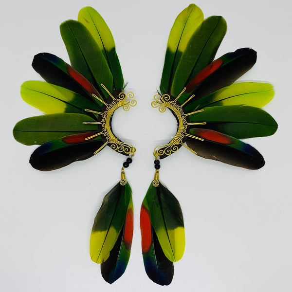 Feather wing Earrings 432