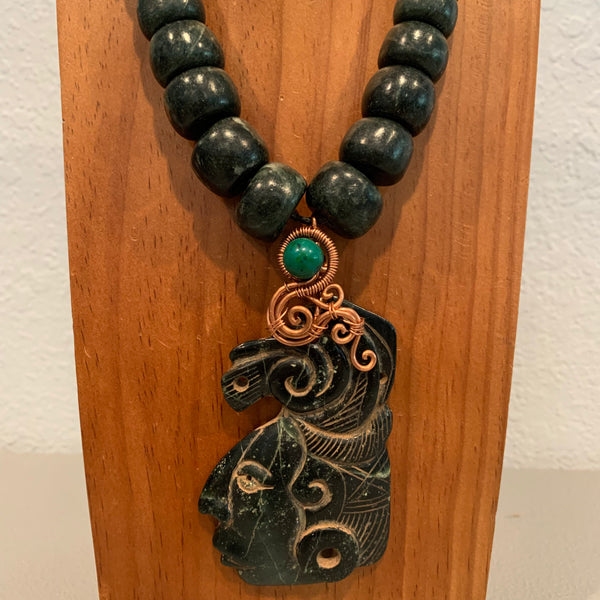 Necklace - Guatamala Jade Ixchel