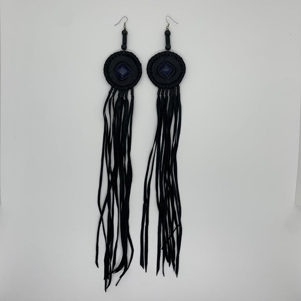 Leather Earrings 28