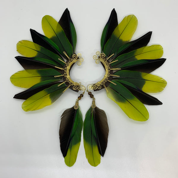 Feather wing Earrings 347