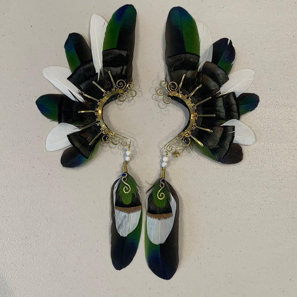 Feather wing Earrings 595