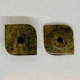 Earrings Jade plugs 3/4” (19 mm)