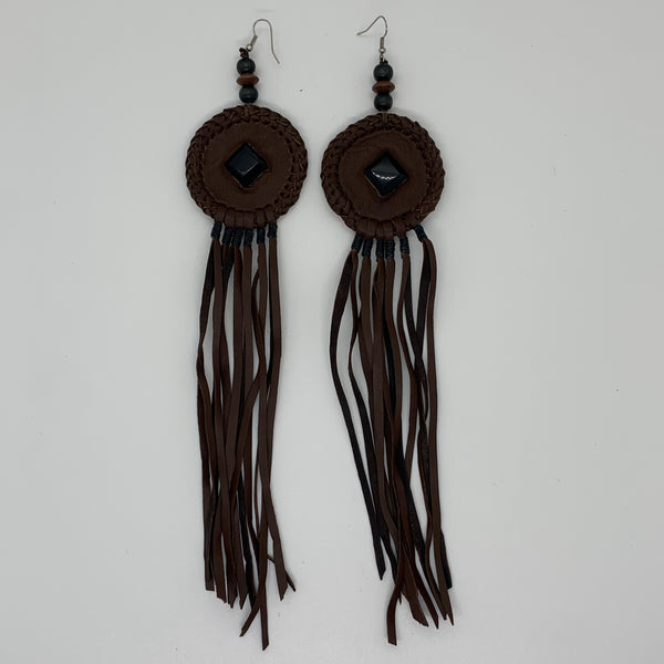 Leather Earrings 14