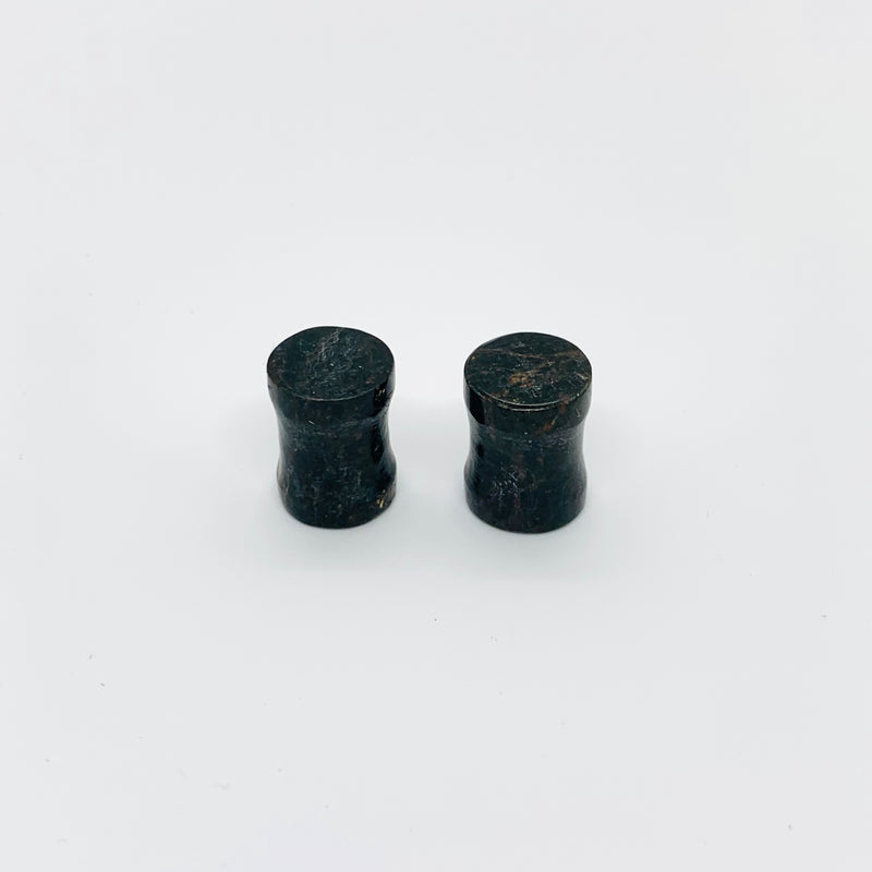 Earrings Jade plugs 7/16”