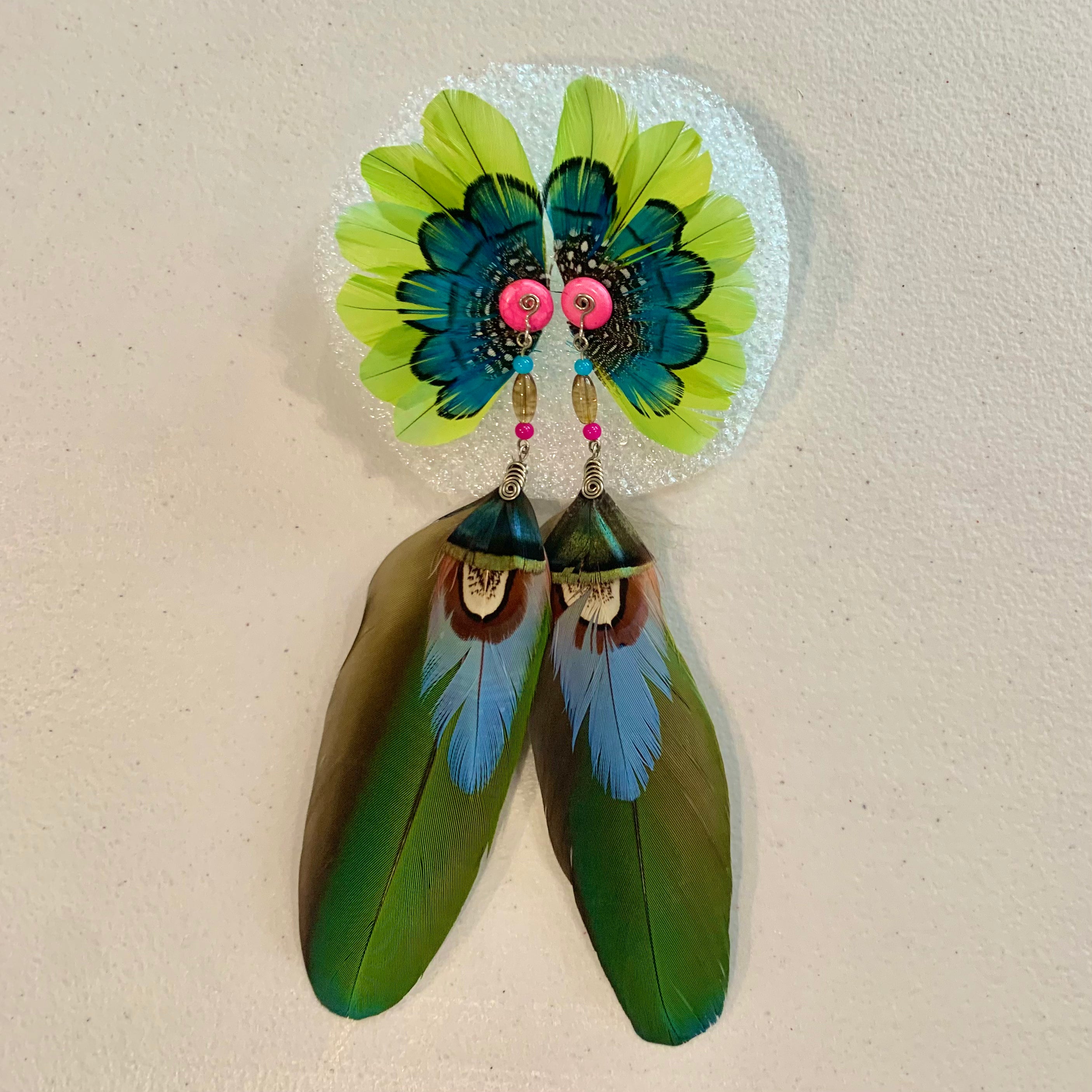 Feather wing Earrings 711