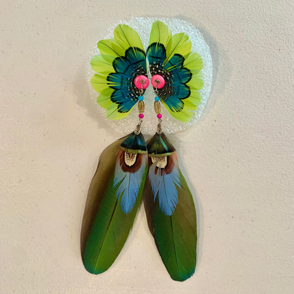 Feather wing Earrings 711