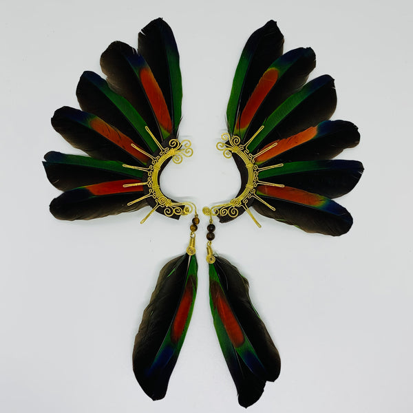 Feather wing Earrings 417