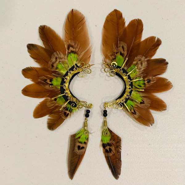 Feather wing Earrings 629