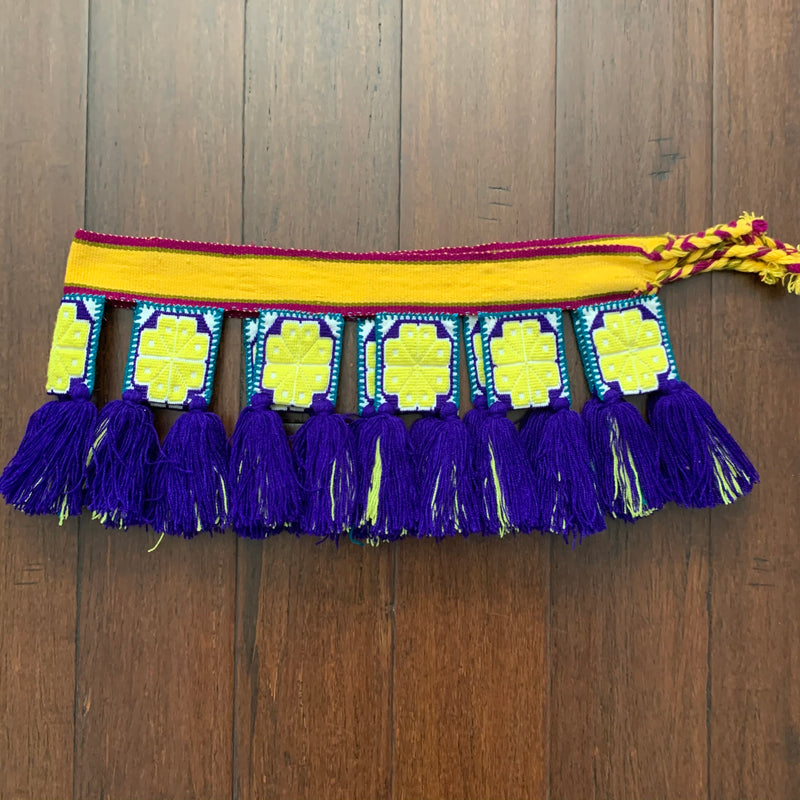 Belt - Huichol peyote belt|Faja 2