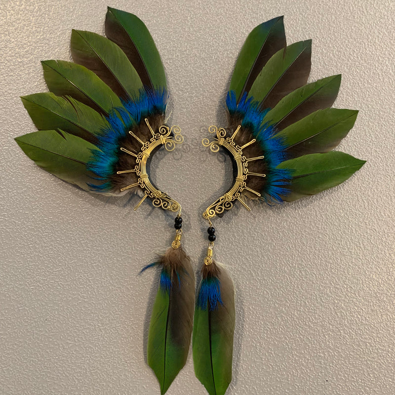 Feather wing Earrings 267