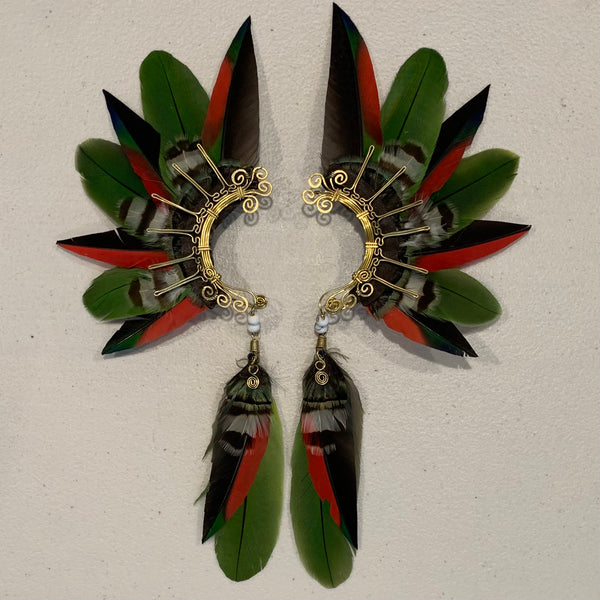 Feather wing Earrings 539