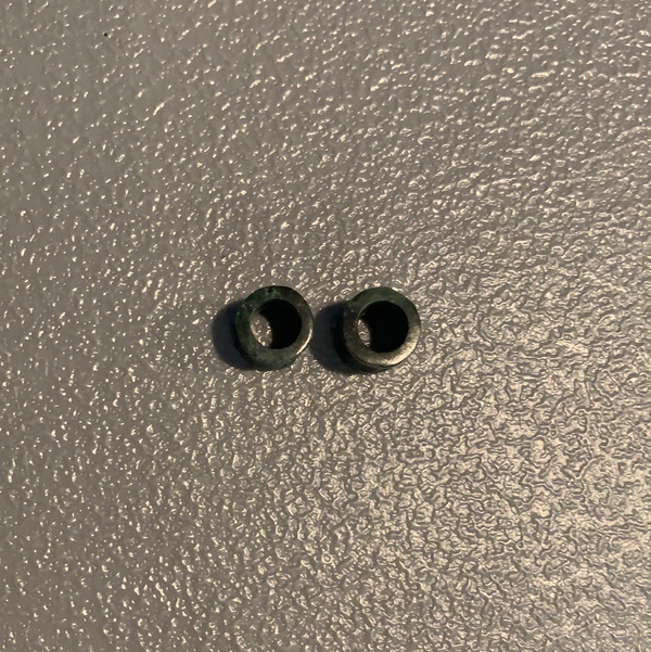 Earrings Jade plugs 00G