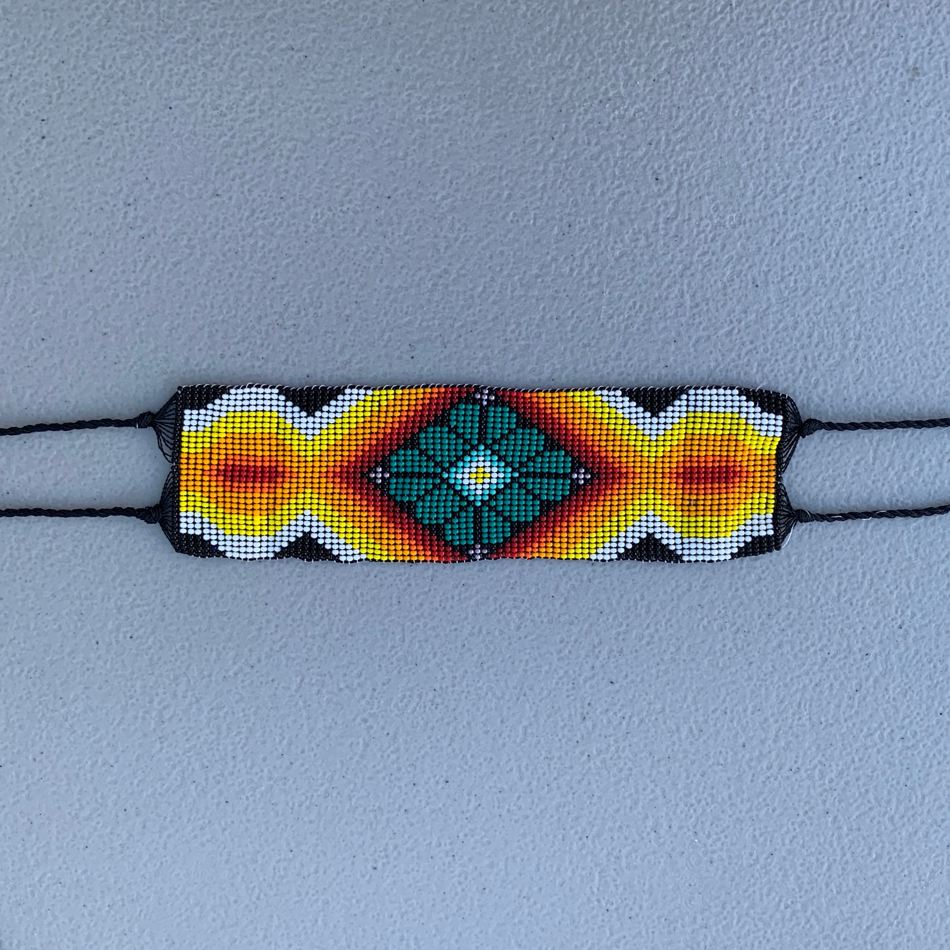 Beaded Huichol bracelet 3