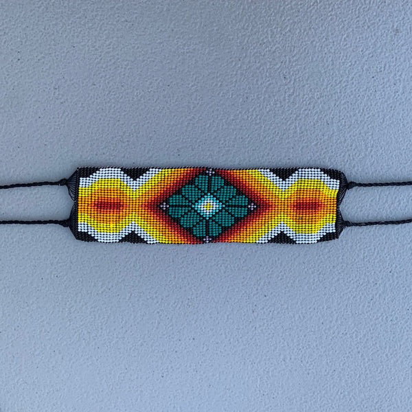 Beaded Huichol bracelet 3