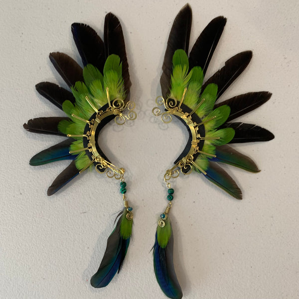 Feather wing Earrings 581