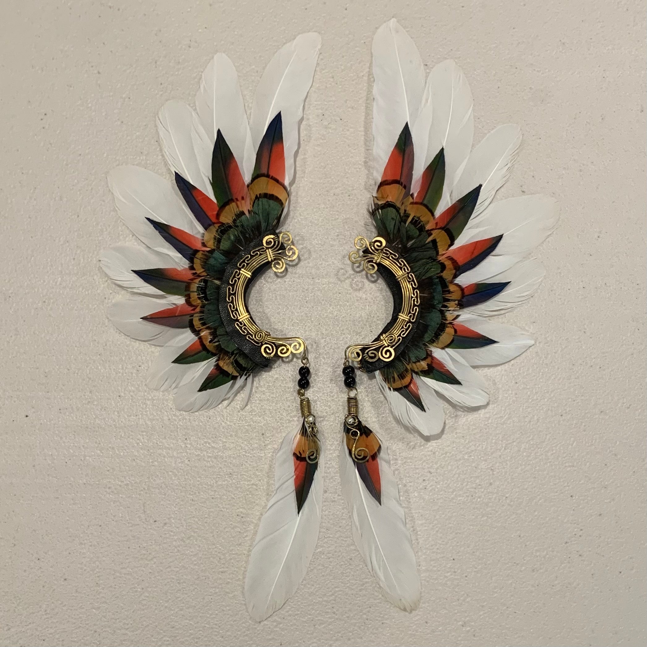 Feather wing Earrings 465