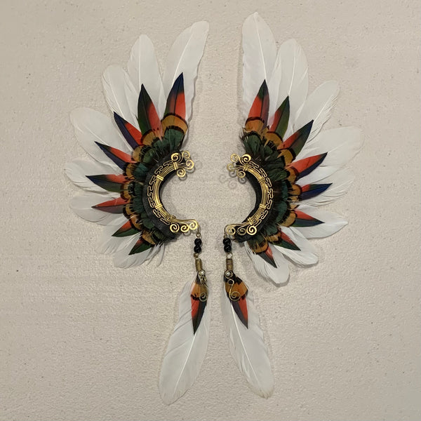 Feather wing Earrings 465