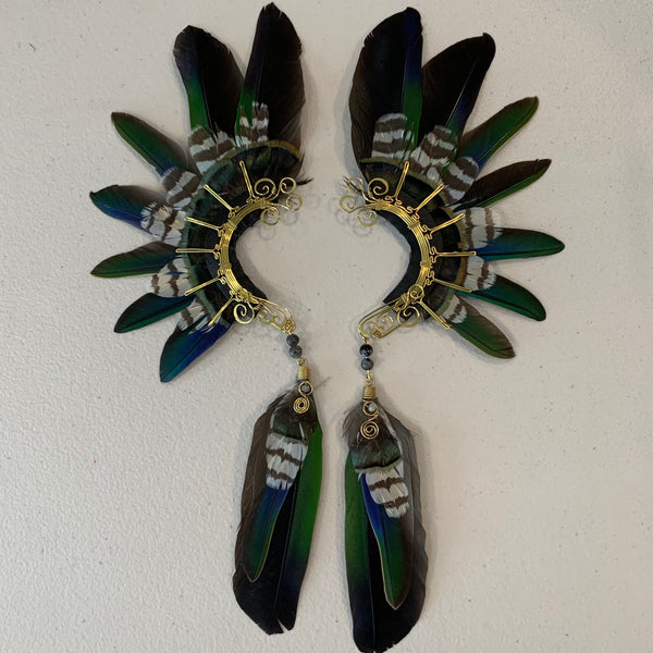 Feather wing Earrings 566