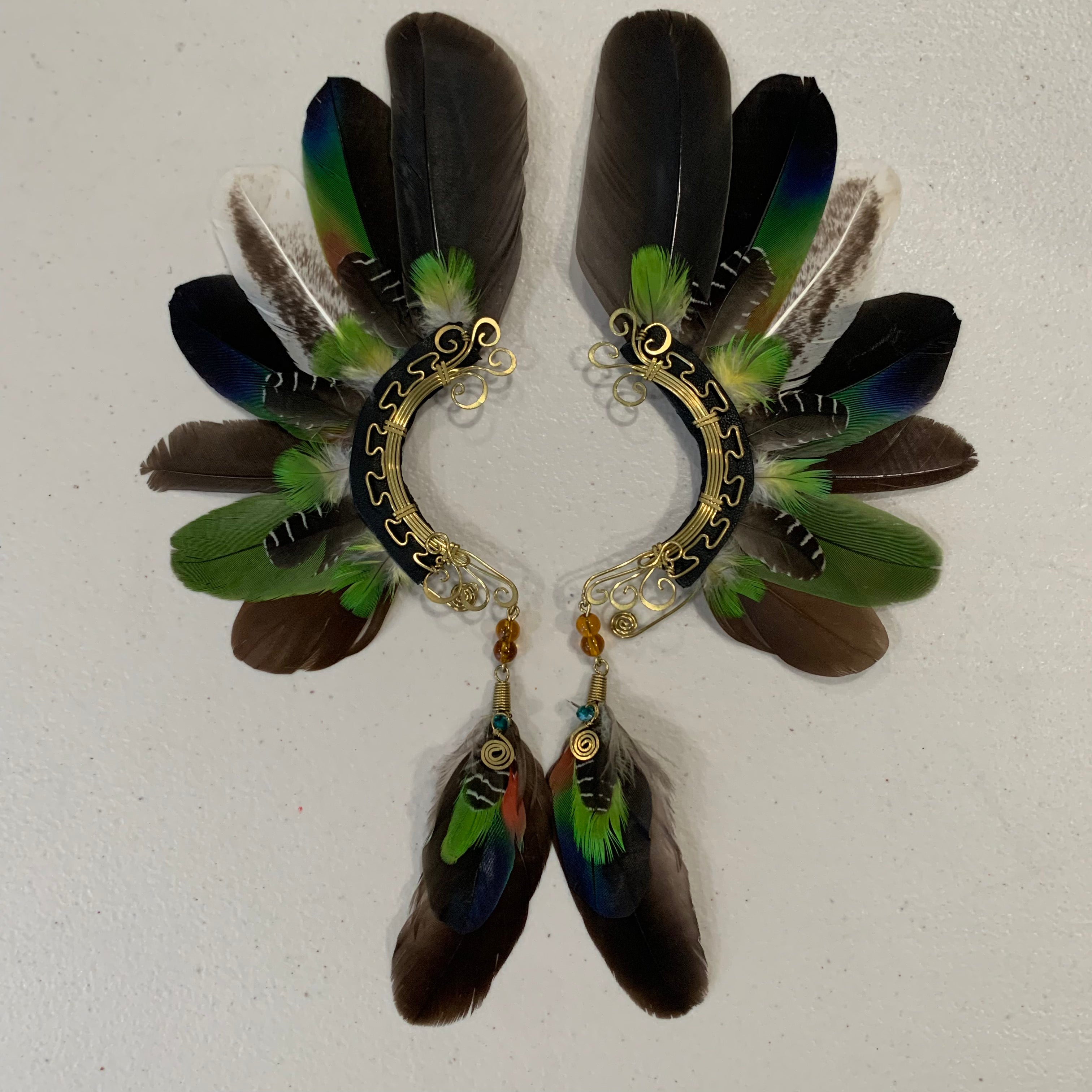 Feather wing Earrings 672