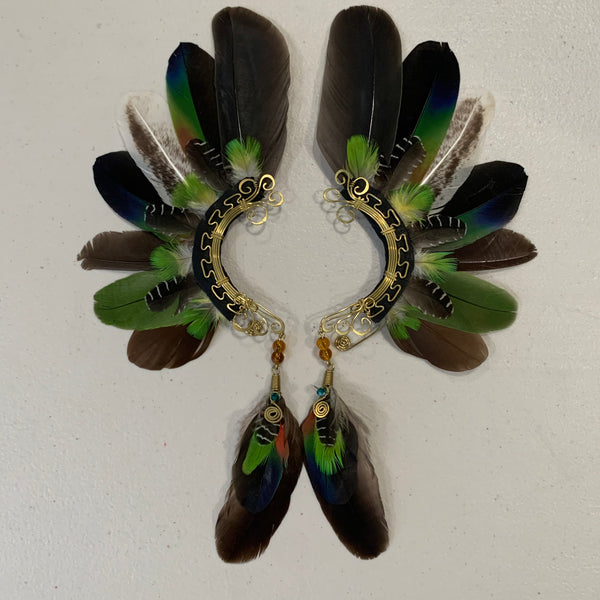 Feather wing Earrings 672